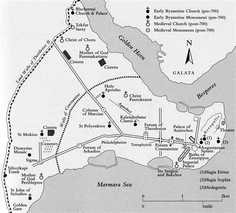 Constantinople Constantinople Map Roman History Map