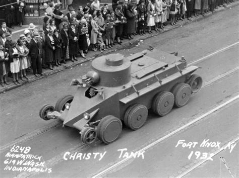 Tank Archives Christie M1931