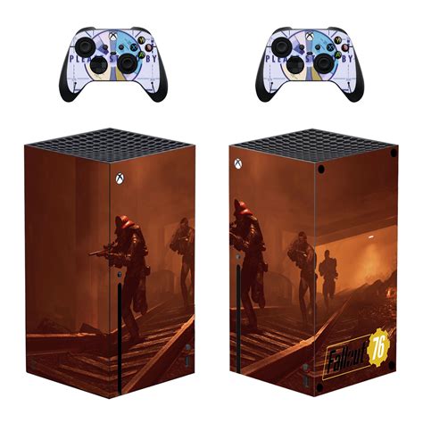 Fallout 76 Skin Sticker For Xbox Series X And Controllers Design 2