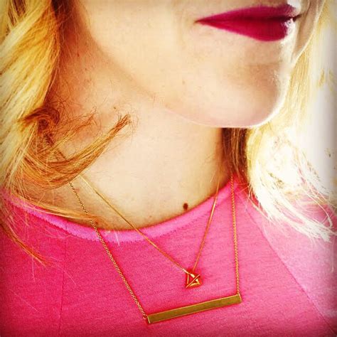 Chasing Davies Featuring Janesko Pyramid And Flyaway Pieces On The Blog Jewelry Necklace