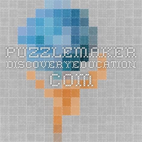 Make Your Own Word Search With Discovery Educations Puzzlemaker