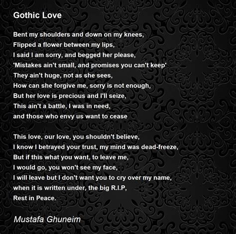 Gothic Love Poems