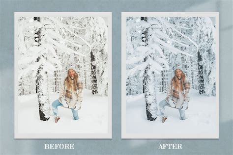 Snowflake Lightroom Mobile Presets Photoshop Actions Luts Filters My