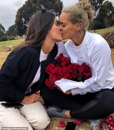 aflw star moana hope and isabella carlstrom tie the knot express digest