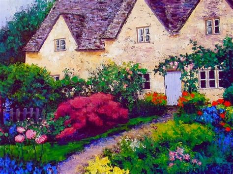 Cottage Garden Wallpaper Wallpaper Gallery