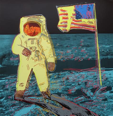 Sold Price Andy Warhol Moonwalk Yellow 1987 Screen Print Invalid