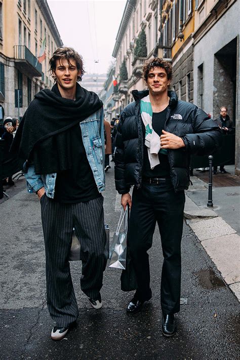 The Best Street Style From The Milan Mens Fashion Week Fallwinter