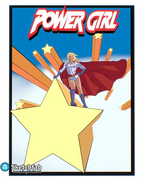 Powergirl 1 Cover Powergirl Dc By Amazingunitard On Newgrounds