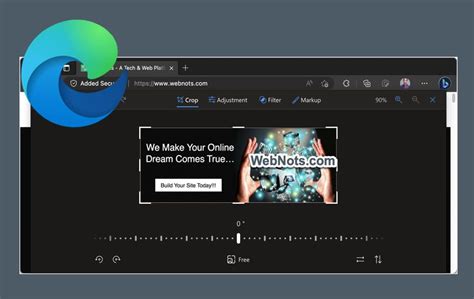 How To Edit Images In Edge With In Built Editor Webnots