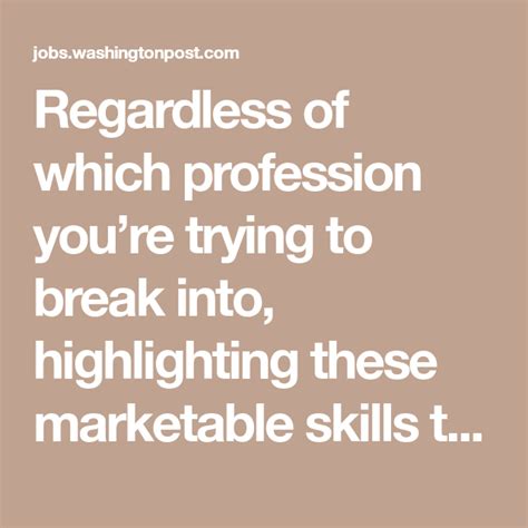 Marketable Skills Every Job Seeker Should Have Job Seeker Skills Job