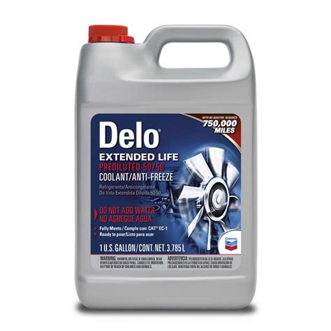 Chevron Delo Extended Life Coolant/Antifreeze 1044-227811