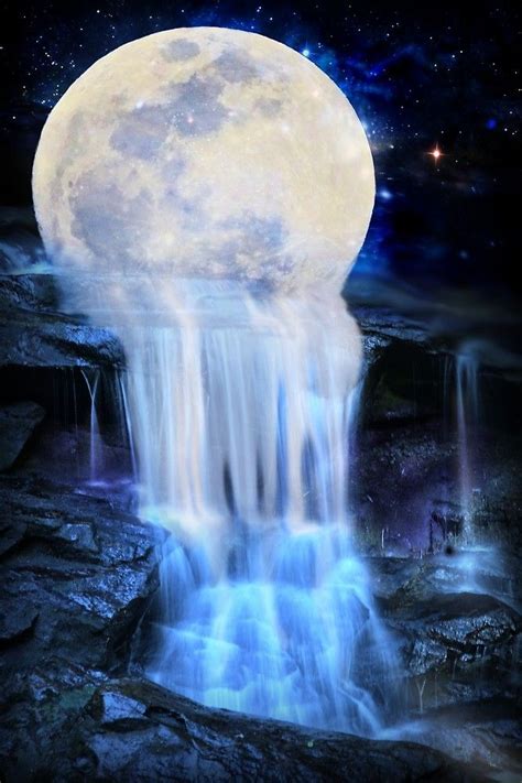 Melted Moon By Art Dream Studio Moon Artwork Moon Photography Moon