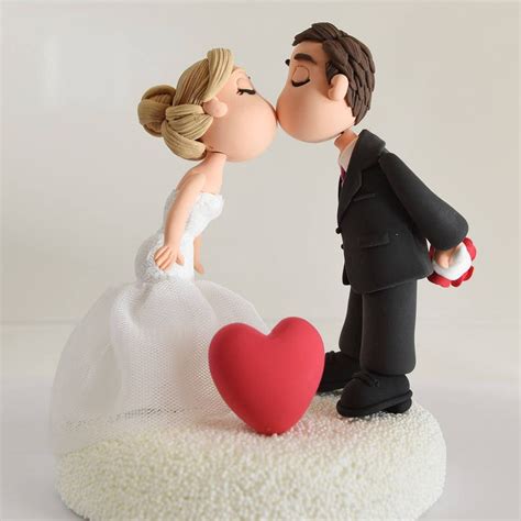 Lovely Couple Custom Wedding Cake Topper Etsy