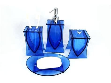 Royal Blue Bathroom Decor Blue Bathroom Accessories Thing Ocean Blue