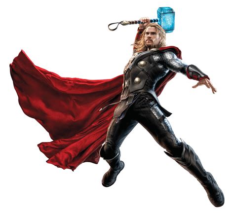 Thor Fighting With His Hammer Png Image Marvel Avengers Assemble