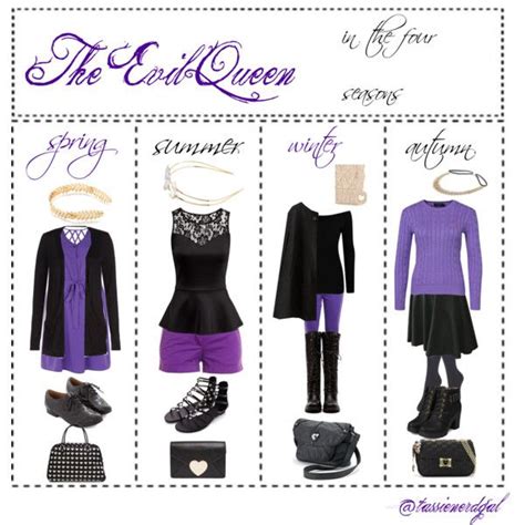 The Evil Queen All Seasons Disney Bound Outfits Casual Disney