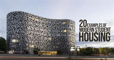 20 Examples Of Modern Student Housing Rtf