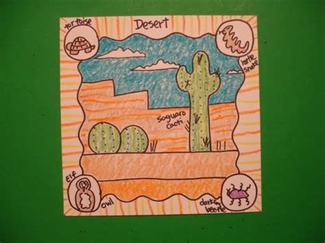Cut out some pictures of wildlife. Let's Draw Animal Habitats-The Desert! - YouTube
