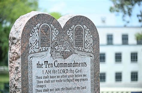 Lawsuit Over 10 Commandments Monument At Capitol Subject Of Hearing