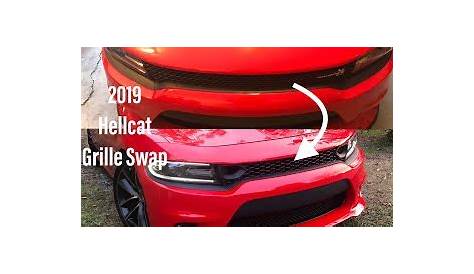 2014 dodge charger grill removal