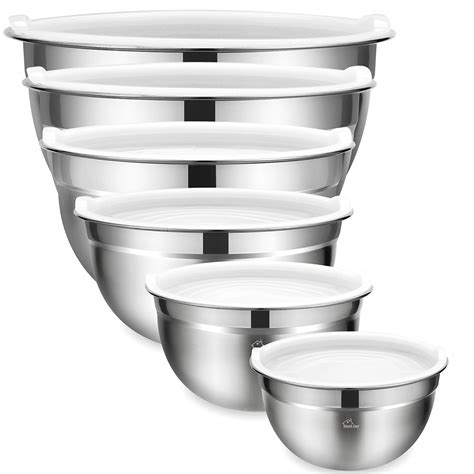 Stainless Steel Mixing Bowls Set Pastorkeeper