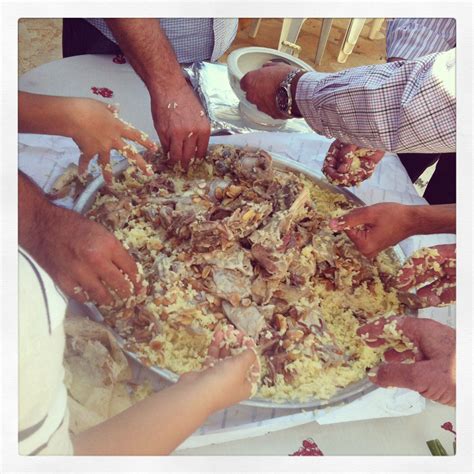 All basmati rice recipes ideas. Mansaf, Jordan's national dish! It's eaten with the hands ...