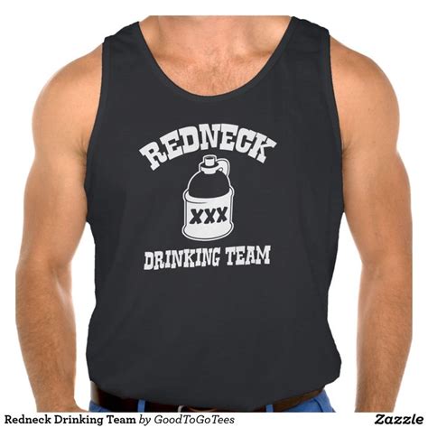 Redneck Drinking Team Tank Top Dad Tank Top Mens Tank Tops Shirts