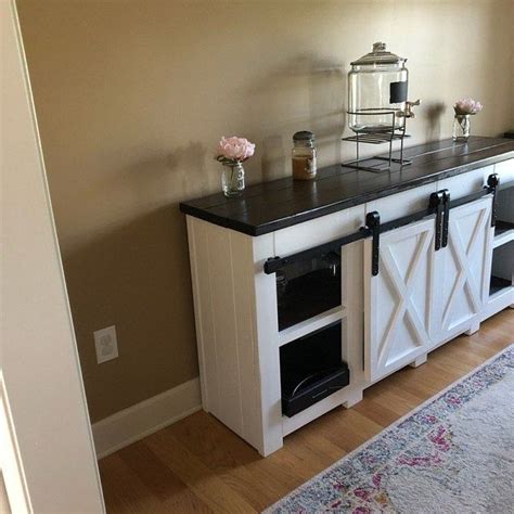Spending just a matter of 250 dollars, the author here replicates the look of a magnificent unit that comes for heaps of. Six foot modern farmhouse style media console 3 bay 2 door ...