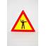 Traffic Sign Triangle  Theme Prop Hire