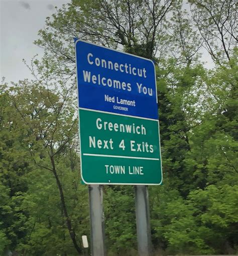 Pin By Scott Verchin On Welcome To Highway Signs Greenwich Lamont