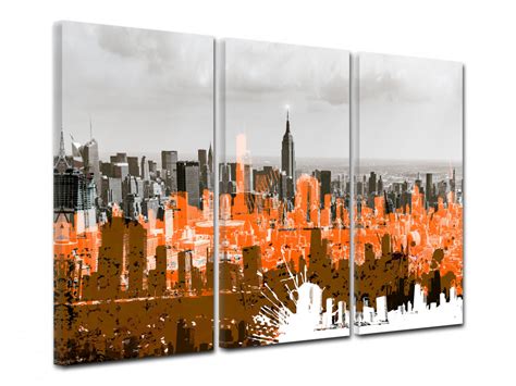 Décoration Murale Graphique Sur Toile Photo De New York Design