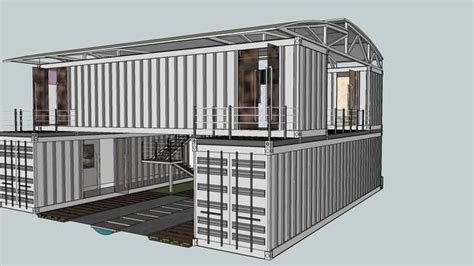 Best Of Shipping Container 3d Model Sketchup