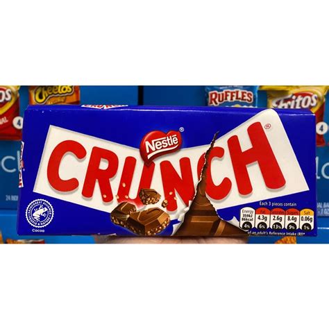 Nestle Crunch 100g Chocolate Bar Shopee Philippines
