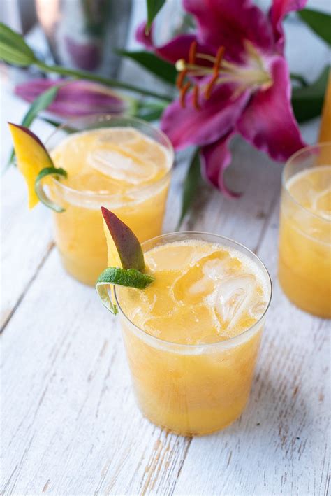 Fresh Mango Cocktail Recipes Annemarie Kurtz