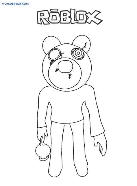 Piggy Roblox Coloring Pages Piggy Roblox Coloring Pages Coloring Home