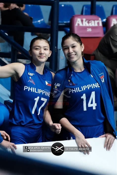 The loss, meanwhile, was choco mucho's first in seven games. maddie madayag and mika reyes ️ | Sport c, Volleyball ...