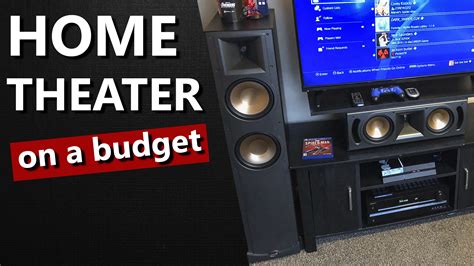 How To Build A Home Theater On A Small Budget Klipsch Youthman