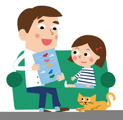Parent And Child Talking Clipart Free Images At Vector