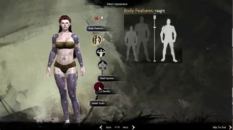 guild wars 2 creating a lovely norn female from the scratch youtube