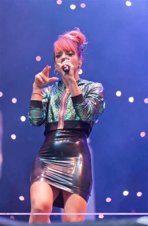 is the lily allen pussy flash real upskirt to pussy hurricane festival in scheebel germany