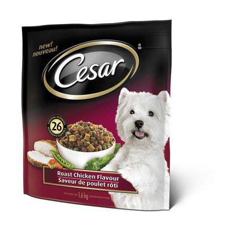 Cesar tray entrees sell for $0.70 at walmart. Cesar Roast Chicken Flavour Dog Food for Small Dogs ...