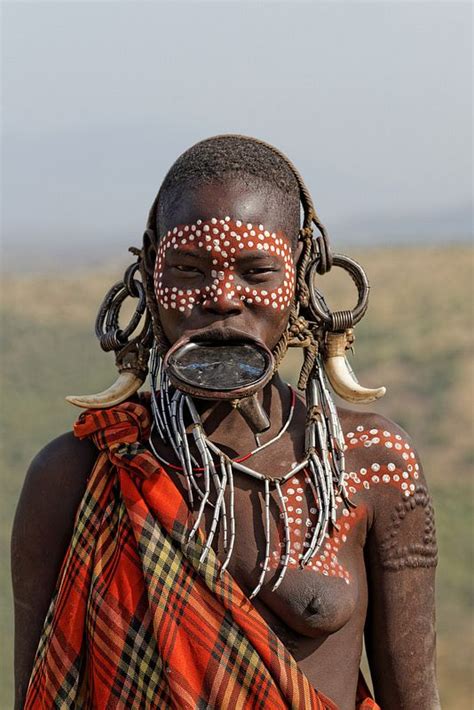Mursi Tribe Omo Valley Ethopia By J African Tribal