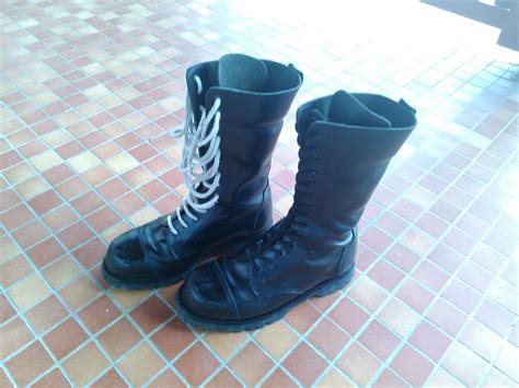 Skinhead Boots Ranger Boots 14 Holes Size 44 Eu Botas Mil Flickr