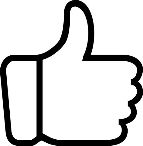 Like Button Vector At Collection Of Like Button