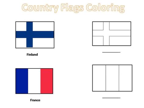 Perfect to learn the countries, flags and more about the winter games. country flags coloring pages for kids
