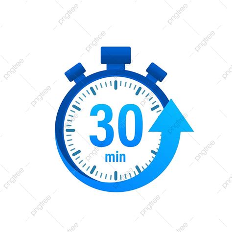 Le Chronomètre 30 Minutes Png Chronomètre Nombre Bureau Png Et