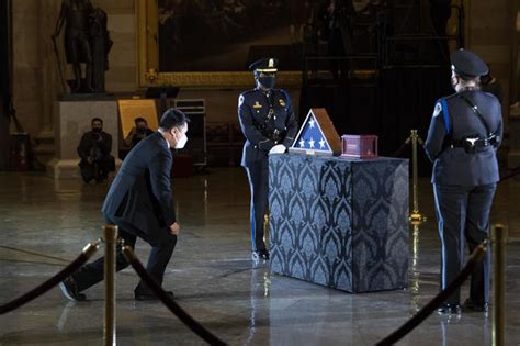 But the beating of an officer brought waves of condolences from lawmakers. Watch Live: Capitol Police officer Brian Sicknick lies in honor at Capitol