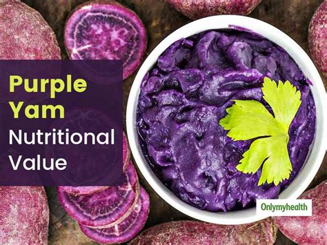 Purple Yam Nutrition Dietitian Swati Bathwal Explains Health Benefits