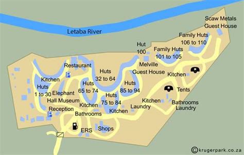 We did not find results for: Map for Kruger National Park - Letaba Rest Camp ...