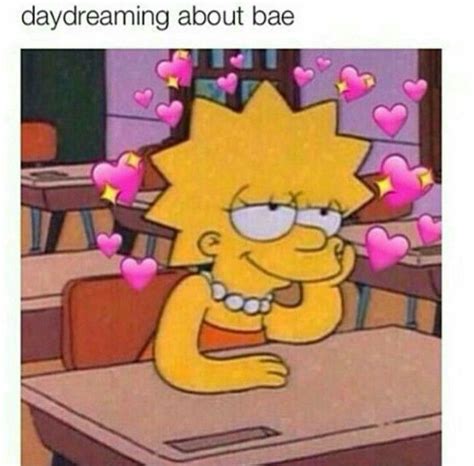 Daydreaming Bae True In Love Crushin The Simpsons Lisa